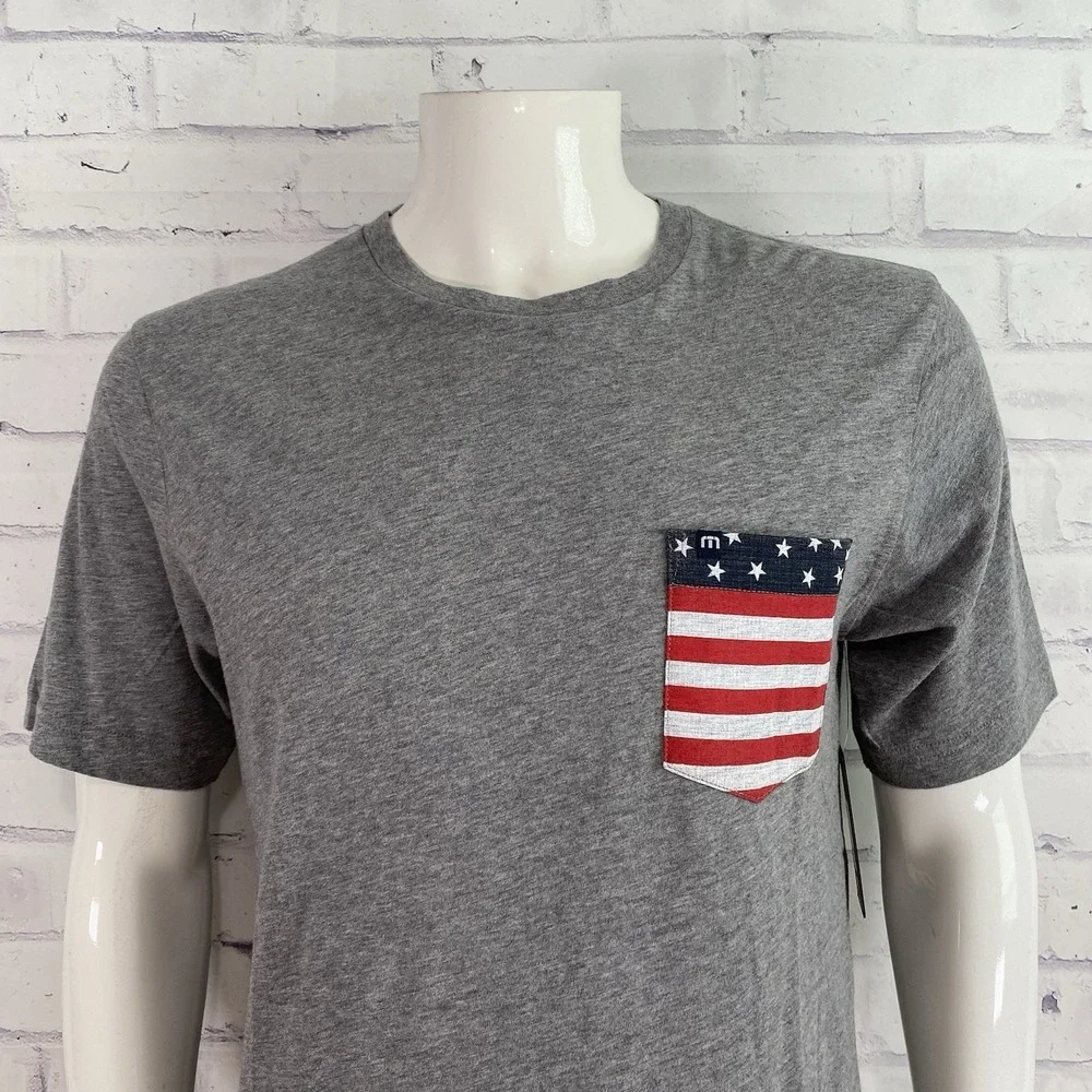 Travis Matthew Shirt Men's Medium Short Sleeve Party On T-Shirt Golf NWT - Picture 2 of 13